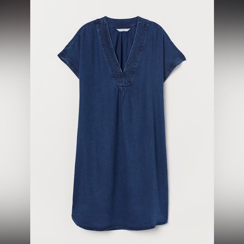 H&M soft denim dress